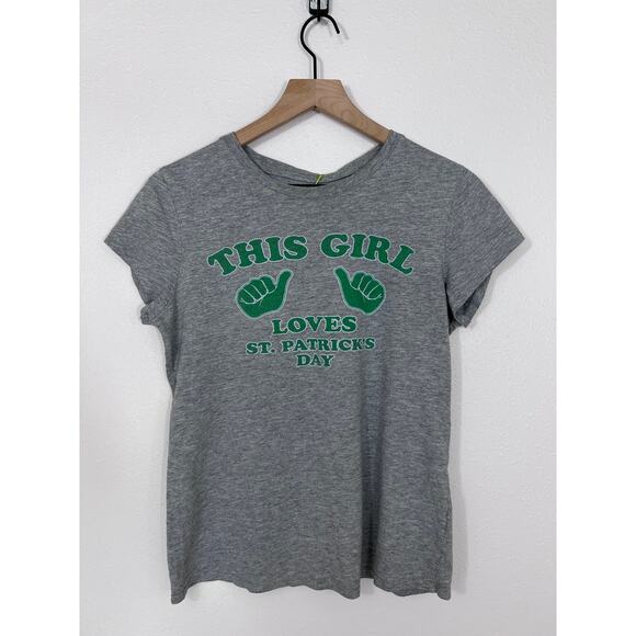 St. Patrick’s Day Shirt in Gray and Green - Picture 1 of 5